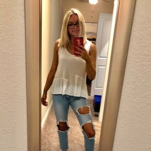 White Tank Top